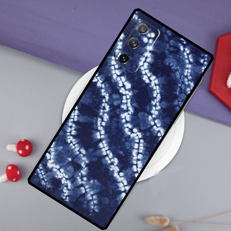 เคสลายย้อมสีน้ำเงินแบบชิโบริ ส - Shibori Tie Dye บทวิจารณ์และราคา
