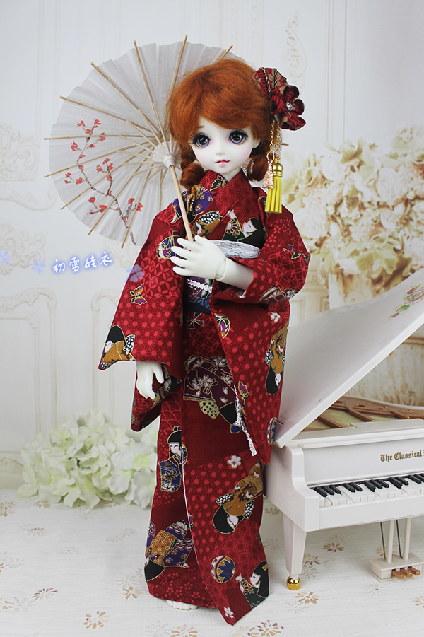 1/6 1/4 1/3 BJD ชุดกิโมโนญี่ปุ - Japanese Girl Lifestyle บทวิจารณ์และราคา