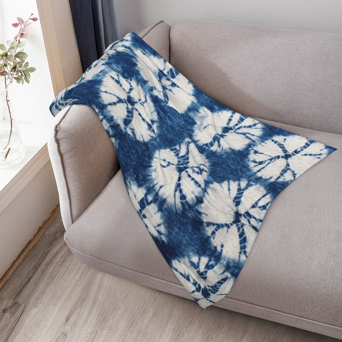 ชิโบริเซอร์เคิลส์, อินดิโก, ผ้ - Shibori Tie Dye บทวิจารณ์และราคา