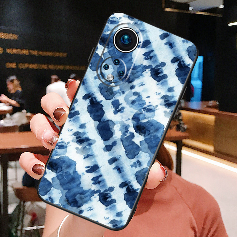 เคสโทรศัพท์ลาย Shibori Indigo  - Shibori Tie Dye บทวิจารณ์และราคา