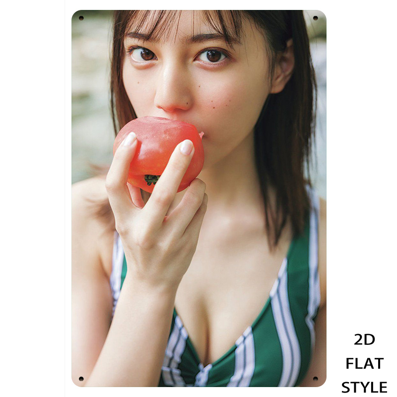 ป้ายโลหะวินเทจ, หญิงสาวญี่ปุ่น - Japanese Girl Lifestyle บทวิจารณ์และราคา