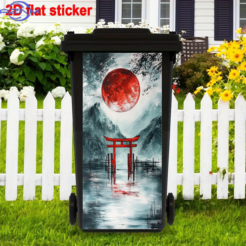 สติกเกอร์ติดถังขยะสไตล์ญี่ปุ่น - Japanese Lifestyle Japanese บทวิจารณ์และราคา