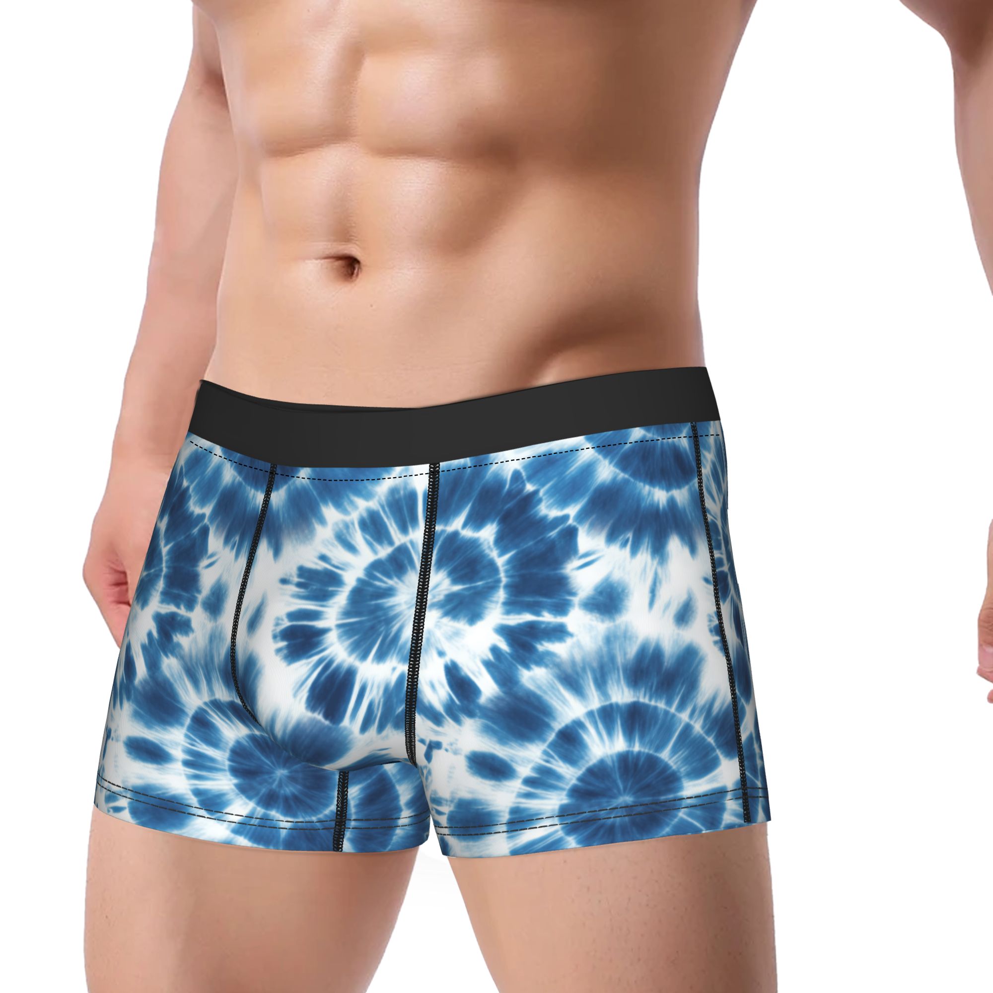 กางเกงบ็อกเซอร์ลายไทได ชิโบริ  - Shibori Tie Dye บทวิจารณ์และราคา