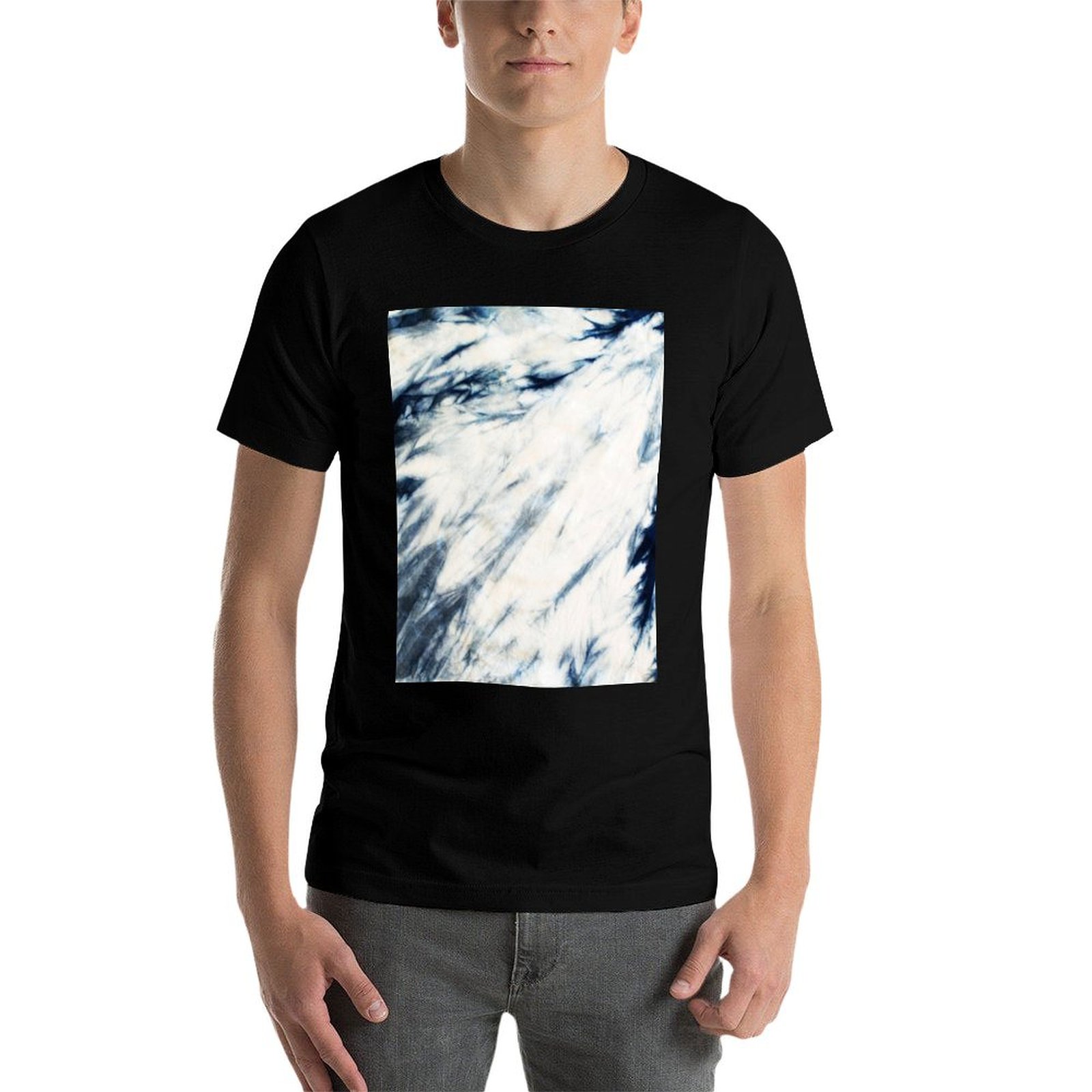 เสื้อยืดชิโบริ อินดิโก มาร์เบิ - Shibori Tie Dye บทวิจารณ์และราคา