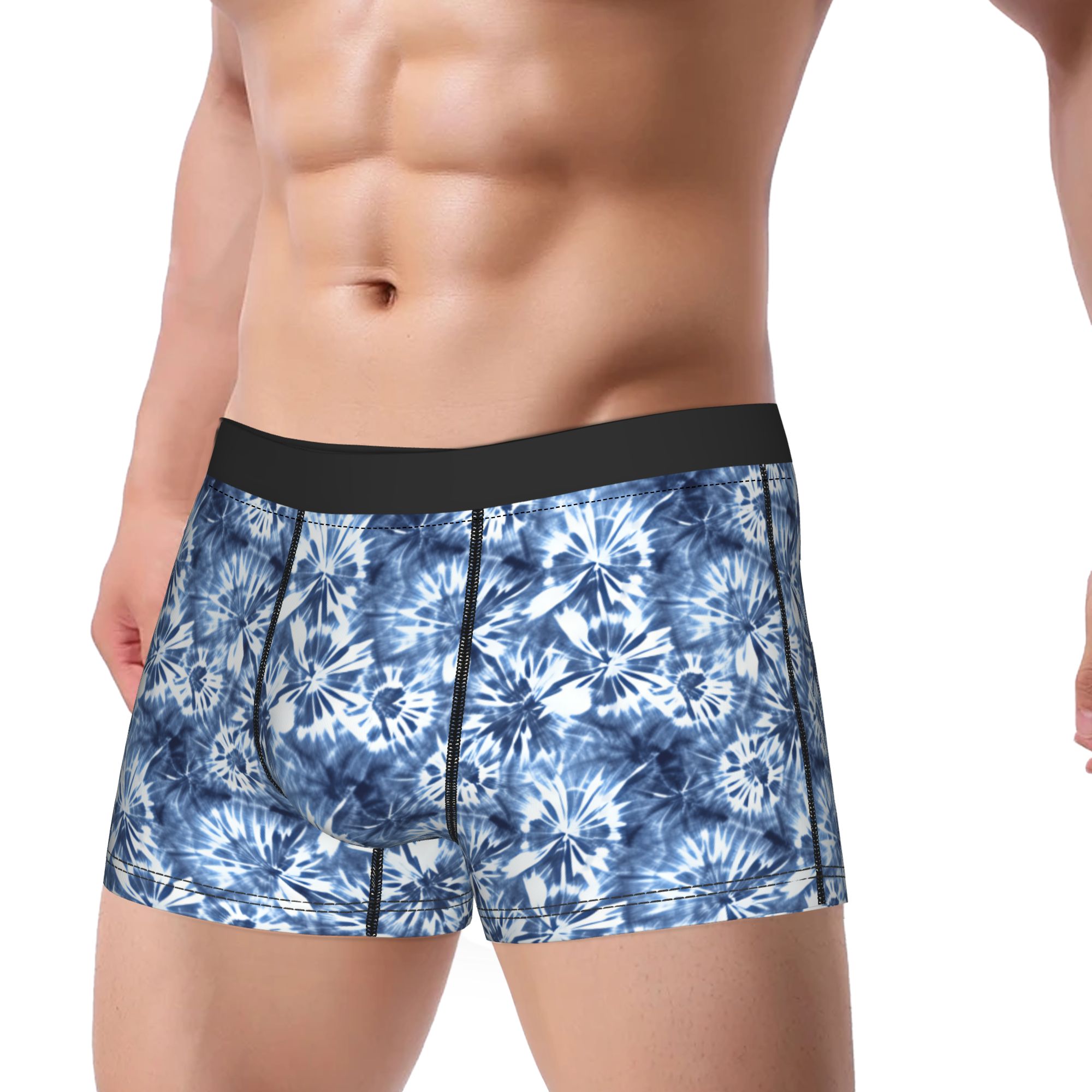 กางเกงบ็อกเซอร์ลายไทได ชิโบริ  - Shibori Tie Dye บทวิจารณ์และราคา